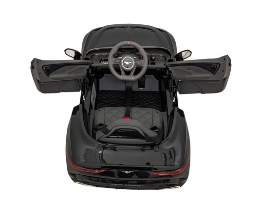 Autko Bentley Bacalar na akumulator dla dzieci Czarny + Pilot + EVA + Wolny Start + Audio LED