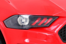 Autko GT Sport na akumulator dla dzieci Czerwony + Pilot + Wolny Start + Bagażnik + MP3 LED