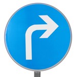 Zestaw 5 Znaków drogowych na stojakach dla małych Kierowców 3+ Nauka Jazdy