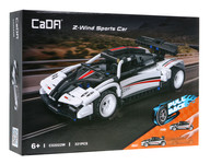 Klocki techniczne CaDA 321 el. Auto sportowe Z-Wind z napędem Pull-back dla dzieci 6+