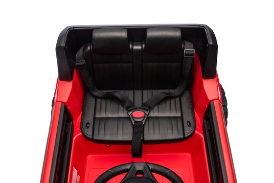 Pojazd Toyota PRADO Czerwony