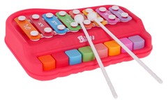 Pianinko Cymbałki Czerwone