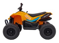 Quad McLaren Racing MCL 35 dla dzieci Pomarańczowy + Pilot + Wolny Start + EVA + Audio LED