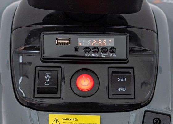 Quad McLaren Racing MCL 35 dla dzieci Szary + Pilot + Wolny Start + EVA + Audio LED