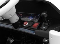 Mercedes Benz AMG EQA dla dzieci Czarny + Pilot + 5-punktowe pasy + EVA + Wyświetlacz MP3 + LED