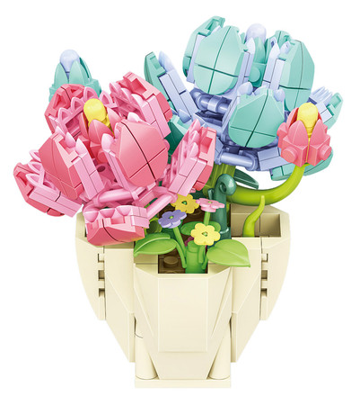 Zestaw Klocków Kwiaty 293el.