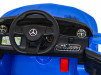 Mercedes Benz AMG SL65 S elektryczny dla dzieci Niebieski + Pilot + Audio LED + Ekoskóra + EVA + Wolny Start