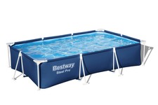 Basen Stelażowy Steel Pro 300x201x66 Prostokątny BESTWAY