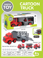 Zestaw Pojazdów Laweta + Autka Straż Pożarna