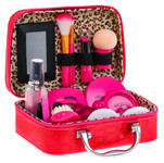 Zestaw do makijażu dla dziewczynek 3+ Torebka + zabawkowe kosmetyki 23 el.