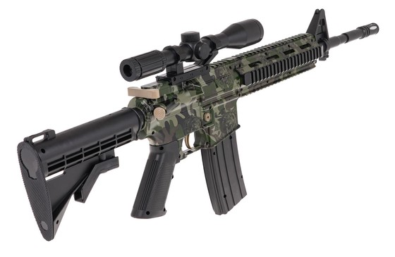 Karabin M4  Na Kulki Żelowe + Akcesoria