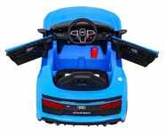 Audi R8 LIFT Samochodzik na akumulator Niebieski + Pilot + Koła EVA + MP3 + LED
