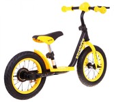 Rowerek biegowy SporTrike Balancer dla dzieci Żółty Pierwszy rowerek do Nauki jazdy