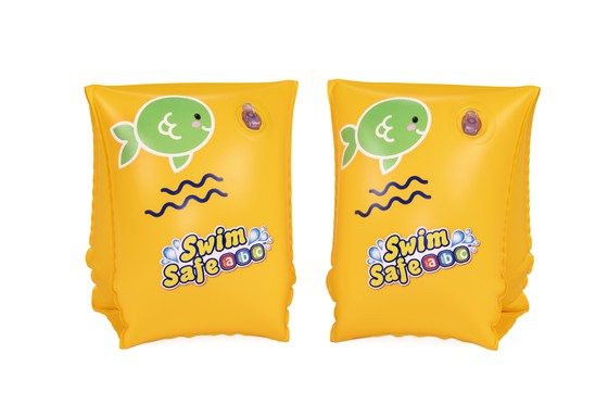 Dmuchane Rękawki do pływania Żółte S 25x15cm BESTWAY