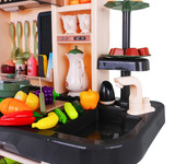 Stylowa Kuchnia dla dzieci 3+ Kran z wodą + Interaktywny palnik z parą + Panel audio 65 el.