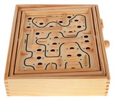 Drewniana Gra Zręcznościowa Labirynt