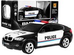 Radiowóz BMW x6 dla dzieci 8+ Zdalnie sterowana policja 1:24 Światła kogut