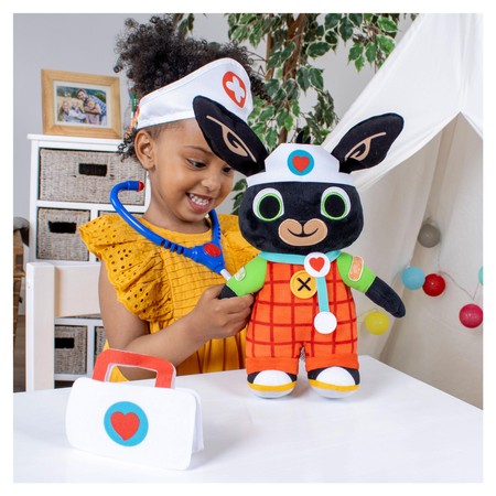 BING Wspaniały Doktor Bing Przytulanka, pluszak, 28 cm