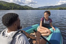 Ponton TREK X2, 232 cm x 118 cm + Akcesoria BESTWAY