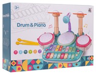 Zestaw Muzyczny Perkusja + Pianino