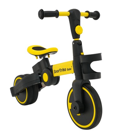 Rowerek Happy Bike 3w1 Sportrike Żółty