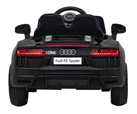 Audi R8 Policja na akumulator dla dzieci + Pilot + EVA + Wolny Start + MP3 LED