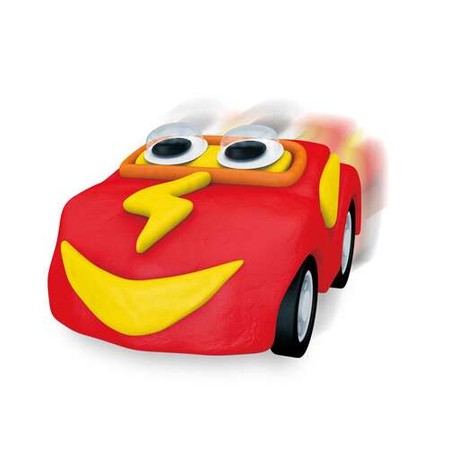 PLAY-DOH Air Clay Racers, zabawka kreatywna CZERWONY