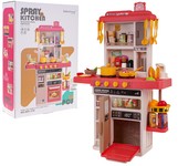 Kuchnia Aneks Kuchenny z Funkcją Świateł, Dźwięku i Wody 50el. Różowa