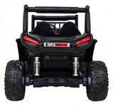 Buggy UTV Terenówka dla dzieci Czerwony + Pilot + Bagażnik + Wolny Start + EVA + MP3 LED