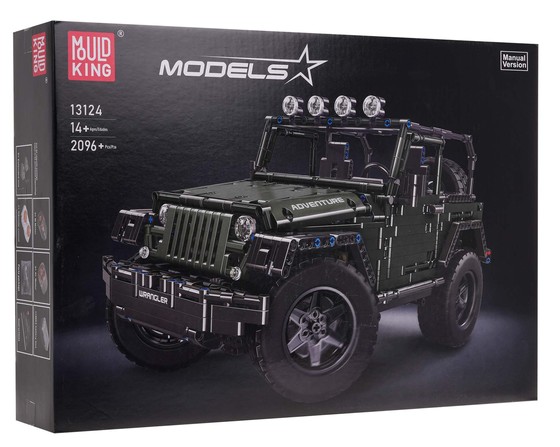 Zestaw Klocków Auto Terenowe, off-road 2078el. Zielone