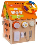Wielofunkcyjny Interaktywny Drewniany Domek