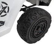 Toyota FJ Cruiser dla dzieci Biały + Pilot + Napęd 4x4 + Audio LED + EVA + Wolny Start