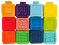 Zestaw Gumowych Klocków Działania Matematyczne