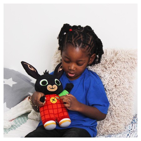 BING Tęczowy Mówiący Bing, pluszak