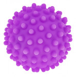 Zestaw 10 gumowych piłek dla dzieci 6m+ i dorosłych Zabawka sensoryczna Antystresowa