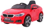 BMW 6 GT Autko na akumulator Czerwony + Pilot + Wolny Start + EVA + Pasy + LED MP3