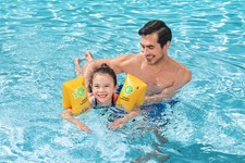 Dmuchane Rękawki do pływania Żółte L 30x15cm BESTWAY