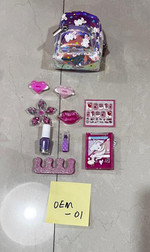 Zestaw Dla Małej Stylistki + Kosmetyczka Plecak