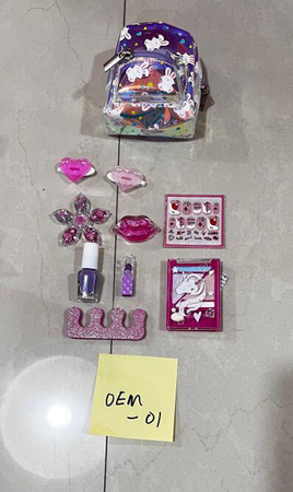 Zestaw Dla Małej Stylistki + Kosmetyczka Plecak