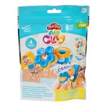 PLAY-DOH Air Clay Cupcake Donut Macaroon, zabawka kreatywna (NIEBIESKA)