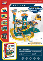 MEGA Parking Niebieski