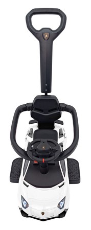 Jeździk, Pchaczyk Lamborghini Aventador SV Biały