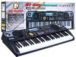 Keyboard z funkcjami dla dzieci 5+ Zestaw muzyczny Tryb lekcji Mikrofon - model nr 860