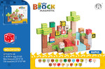 Zestaw Kostek, Klocków Magnetycznych 84el.