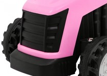 Traktor z Przyczepą Różowy