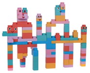 Zestaw Miękkich Klocków 100el.