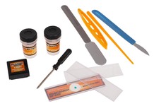 Biały Mikroskop + Próbówki i Akcesoria