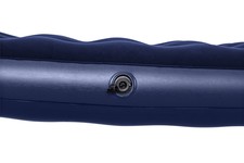 Dmuchany Materac turystyczny do spania 2-osobowy flokowany BESTWAY 203x152x22cm + Zestaw naprawczy