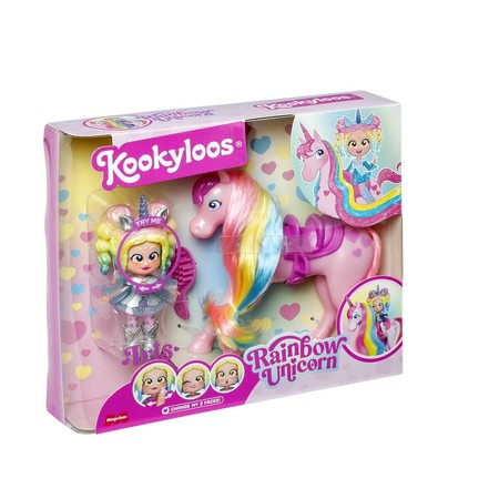KOOKYLOOS Rainbow Unicorn, figurki