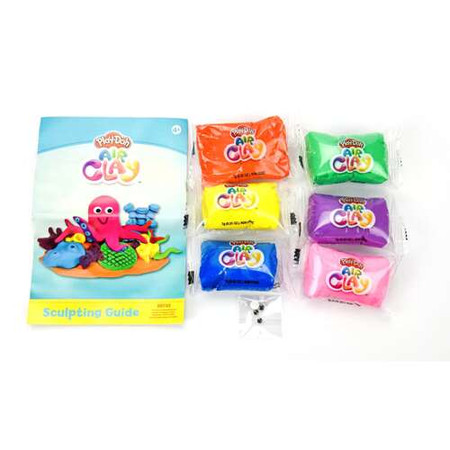 PLAY-DOH Air Clay Morskie Istoty JASZCZURKA, zabawka kreatywna